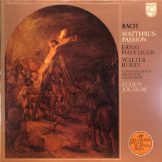 Bach - Ernst Haefliger, Walter Berry, Concertgebouw-Orchester, Amsterdam, Eugen Jochum – Matthaus-Passion (4 LP) 