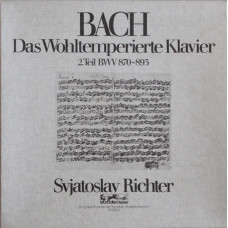 Bach, Svjatoslav Richter – Das Wohltemperierte Klavier (2. Teil BWV 870-893)
