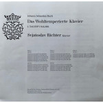 Bach, Svjatoslav Richter – Das Wohltemperierte Klavier 1. Teil BWV 846-869 (2 LP Box Set) 1970 Germany
