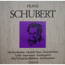 Franz Schubert – Die Unvollendete - Deutsche Tanze - Deutsche Messe - Lieder - Impromptus - Streichquartett  Der Tod Und Das Madchen - Forellenquintett (5 LP)