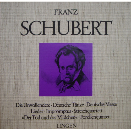 Franz Schubert – Die Unvollendete - Deutsche Tanze - Deutsche Messe - Lieder - Impromptus - Streichquartett Der Tod Und Das Madchen - Forellenquintett (5 LP) Franz Schubert – Die Unvollendete - Deutsche Tanze - Deutsche Messe - Lieder - Impromptus - Streichquartett Der Tod Und Das Madchen - Forellenquintett (5 LP)