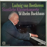 Ludwig van Beethoven, Wilhelm Backhaus – Samtliche Klavierkonzerte (3 LP) Box Set 1977 Germany