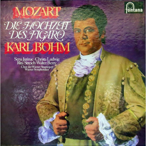Mozart ; Karl Böhm, Sena Jurinac, Christa Ludwig, Rita Streich, Walter Berry, Chor Der Wiener Staatsoper, Wiener Symphoniker – Die Hochzeit Des Figaro (3 LP) Box Set Mozart ; Karl Böhm, Sena Jurinac, Christa Ludwig, Rita Streich, Walter Berry, Chor Der Wiener Staatsoper, Wiener Symphoniker – Die Hochzeit Des Figaro (3 LP) Box Set