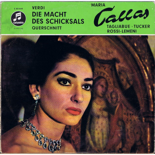 Verdi, Tagliabue, Tucker, Rossi-Lemeni, Maria Callas – Die Macht des Schicksals - Querschnitt (LP)