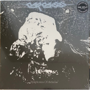 CARCASS - SYMPHONIES OF SICKNESS (1989) - LP 2025 WHITE COLOURED LIMITED EDITION