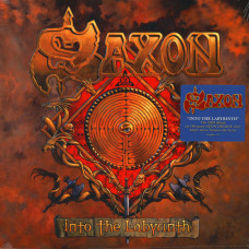 Saxon – Into The Labyrinth (Neon Orange Coloured, LP) 2016 UK SIFIR