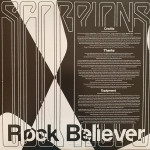 Scorpions – Rock Believer (Sıfır Plak) 2022 Avrupa Baskı