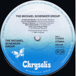 The Michael Schenker Group ‎– The Michael Schenker Group (Plak) 1980 Hollanda Baskı