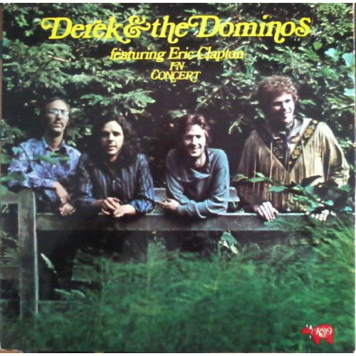 Derek & The Dominos – Featuring Eric Clapton In Concert (Plak) Almanya 1973