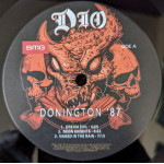 Dio - Donington '87 (2 X LP, Limited Edition) 3D Lenticular Album Art Print, 2022 Birleşik Krallık, SIFIR