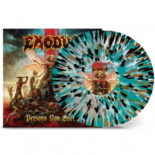 Exodus - Persona Non Grata (Clear Gold Black Turquoise Splat)