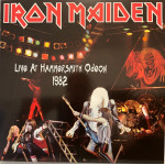 Iron Maiden – Live At Hammersmith Odeon 1982 (2 X LP, Unofficial Release, Red) 2022 Europe, SIFIR