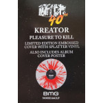 Kreator - Pleasure To Kill (LP, Embossed Cover With Splatter Vinyl) 2023 Avrupa, SIFIR