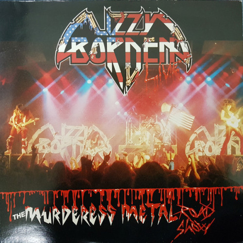 Lizzy Borden - The Murderess Metal Road Show (2 LP) 1986 Avrupa Baskı