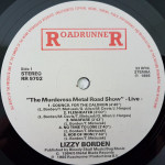 Lizzy Borden - The Murderess Metal Road Show (2 LP) 1986 Avrupa Baskı