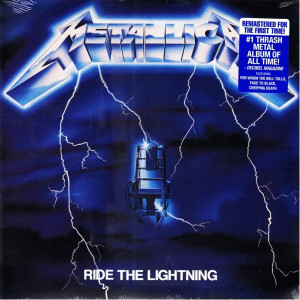 Metallica – Ride The Lightning (LP) 2016 Europe, SIFIR