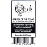 Opeth – Garden Of The Titans (Opeth Live At Red Rocks Amphitheatre) (2 X LP) 2018 Avrupa, SIFIR