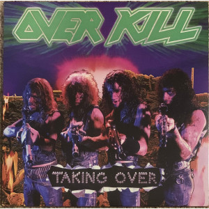 Overkill - Taking Over (LP, Pink Marble Vinyl) 2023 Avrupa, SIFIR