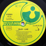 Eloy – Live (2 x LP, Album) 1978 Germany