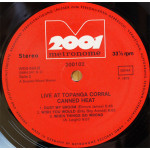 Canned Heat – Live At Topanga Corral (LP, Album) 1973 Germany