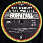 Bob Marley & The Wailers – Survival (LP, Album) 1979 Germany