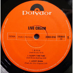 Cream – Live Cream (LP, Album) 1970 Germany