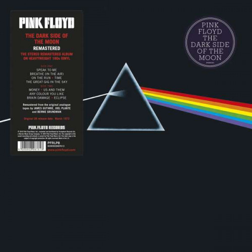 Pink Floyd – The Dark Side Of The Moon (LP) 2016 Europe, SIFIR