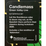 Candlemass – Green Valley Live (2 x LP) USA & Europe 2021 SIFIR