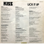 Kiss – Lick It Up (LP, Album) 1983 Germany