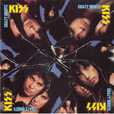 Kiss – Crazy Nights (LP, Album) 1987 Europe