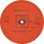 Birthcontrol – Birthcontrol Live (2 x LP, Album) 1974 Europe