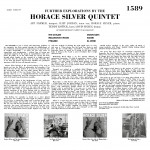 The Horace Silver Quintet – Further Explorations (Sıfır Plak) 2023 France