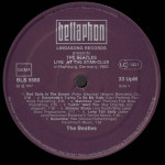 The Beatles – Live! At The Star-Club In Hamburg, Germany; 1962 (2 x LP) 1977 Germany