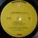 Black Sabbath – Black Sabbath Vol. 4 (Plak) 1972 USA