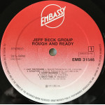 Jeff Beck Group – Rough And Ready (Plak) 1977 Europe