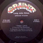 Jefferson Airplane ‎– Long John Silver (Plak) 1972 USA