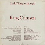 King Crimson – Larks' Tongues In Aspic (LP, Album) 1973