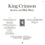 King Crimson – Starless And Bible Black (LP, Album, 200 Gram) UK 2015 SIFIR