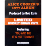 Alice Cooper – Lace And Whiskey (Coloured, LP) 2018 Europe, SIFIR