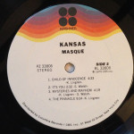 Kansas  – Masque (Plak) 1975 USA