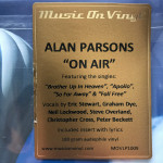 Alan Parsons – On Air (Plak) 2021	 Europe, SIFIR