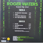 Roger Waters – KAOS FM 1987 (Plak) 2022 Netherlands, SIFIR