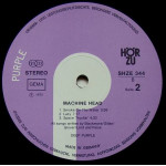 Deep Purple – Machine Head (LP, Album) 1972 Germany