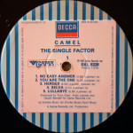 Camel – The Single Factor (Plak) 1986 UK