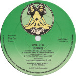 Gong – Live Etc. (2 x LP) 1977 UK