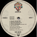 America – America (LP, Album) 1989 Europe