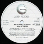 Joni Mitchell – Wild Things Run Fast (Plak) 1982 Europe