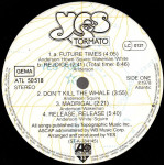 Yes – Tormato (Plak) 1978 Germany