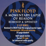 Pink Floyd – A Momentary Lapse Of Reason (2 x LP) 2021 Europe, ''Remixed & Updated / SIFIR