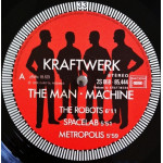 Kraftwerk – The Man Machine (LP) 1978 France